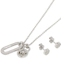 Michael Kors Silver Tone Two Piece Jewellery Set