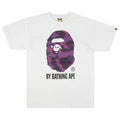 BAPE COLOR CAMO BY BATHING APE T-SHIRT WHITE/PURPLE