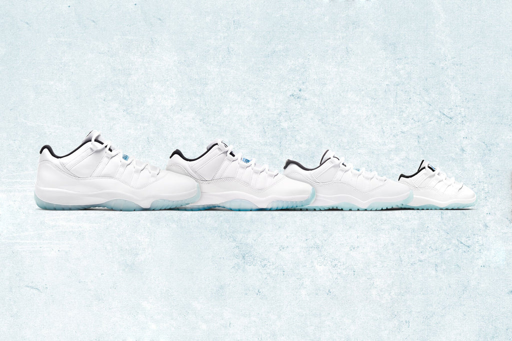 Air Jordan 11 Retro Low (GS) - White/Legend Blue