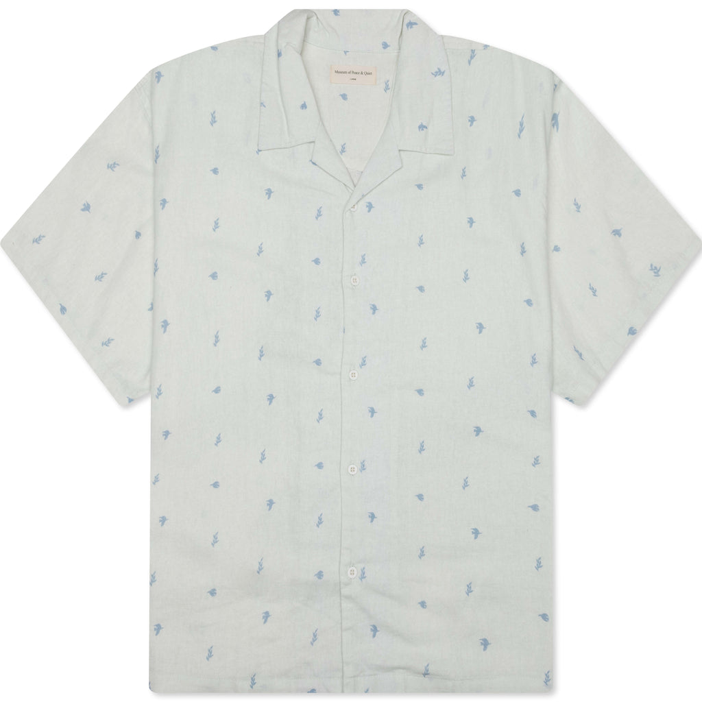 Doves Linen Button-Up - White