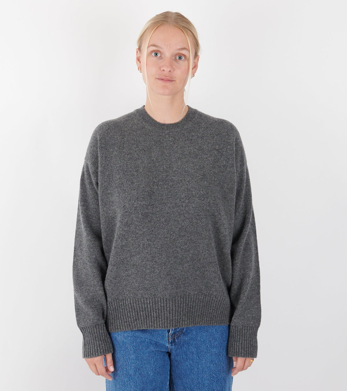 Innes Slouch Crewneck Grey
