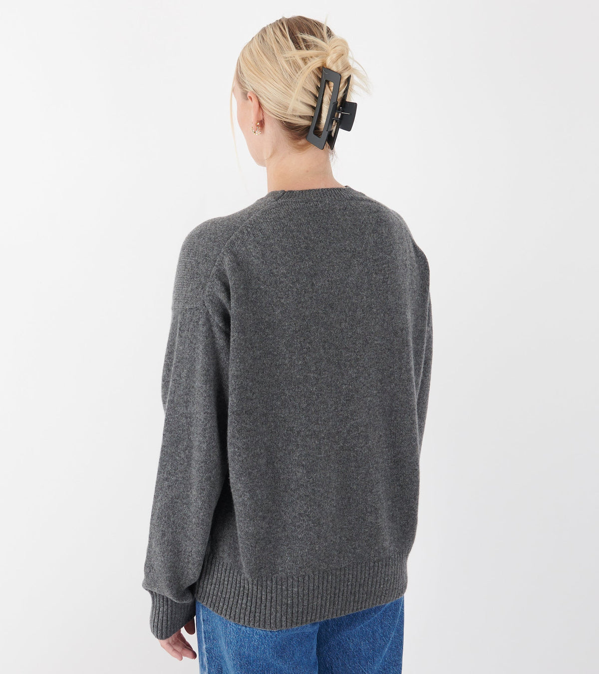 Innes Slouch Crewneck Grey