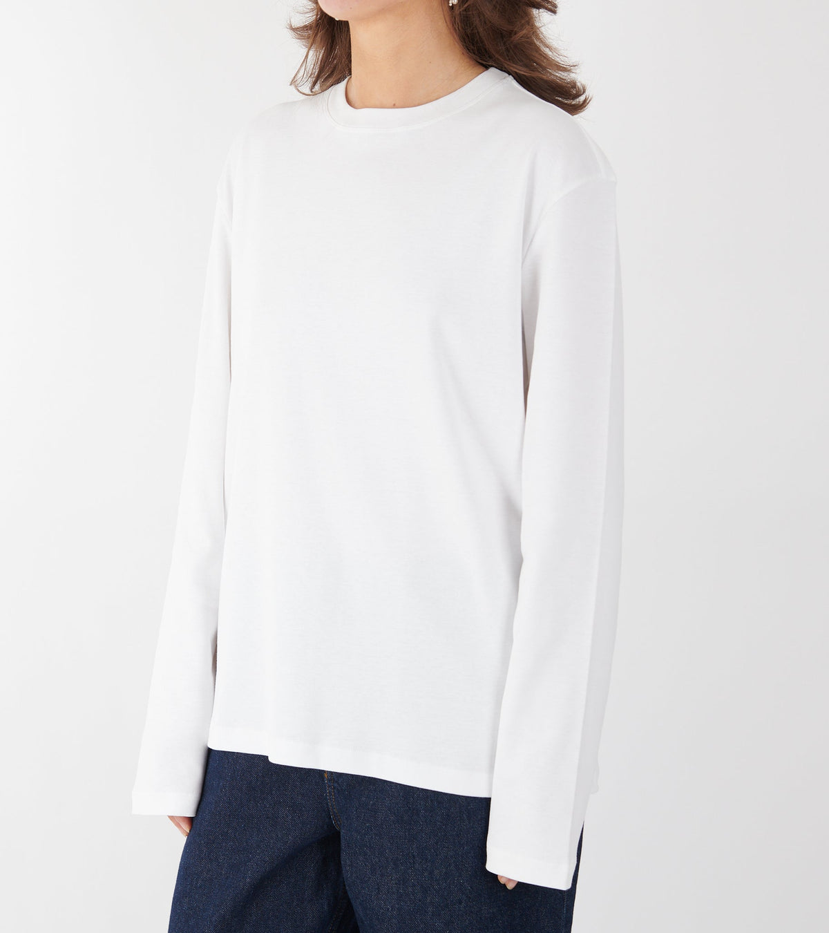 Maggie Longsleeve White