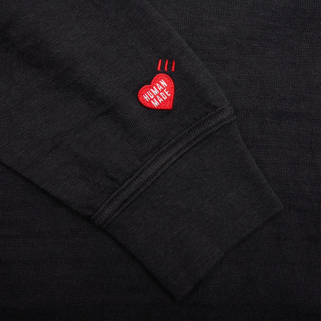 Graphic L/S T-Shirt #7 - Black