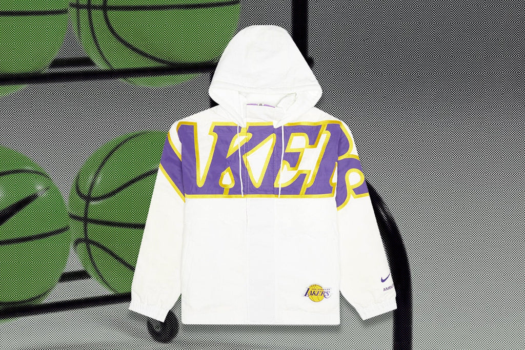 Nike x Ambush Los Angeles Lakers Women's Hooded Jacket - Summit White