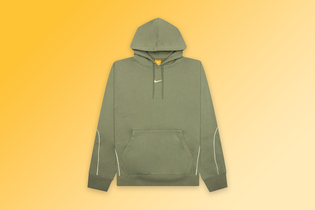Nike x NOCTA NRG Cs Hoodie Fleece - Oil Green/Light Liquid Lime