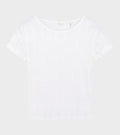 Anna Cap Sleeve Tee Optic White