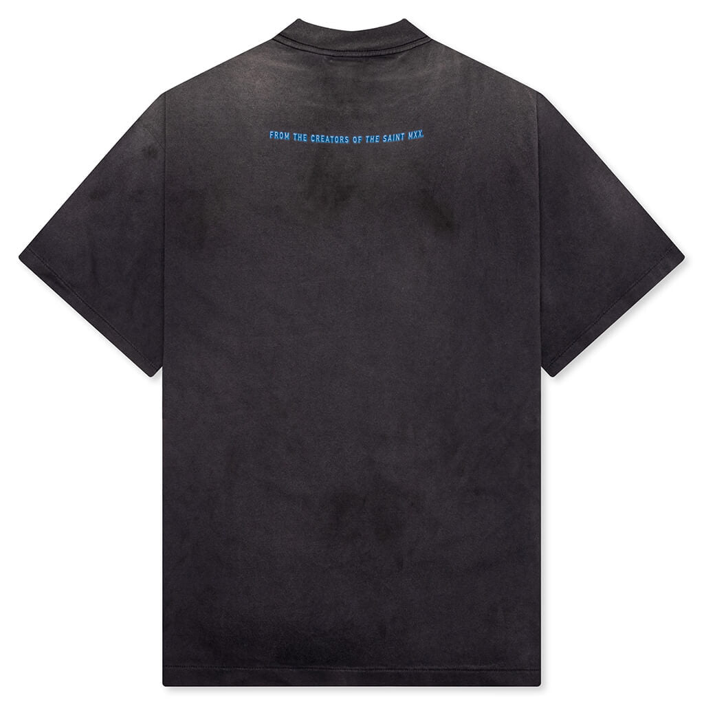 Saint M6 x The Matrix Green Logo S/S Tee - Black