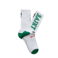 Saint Socks - White/Green