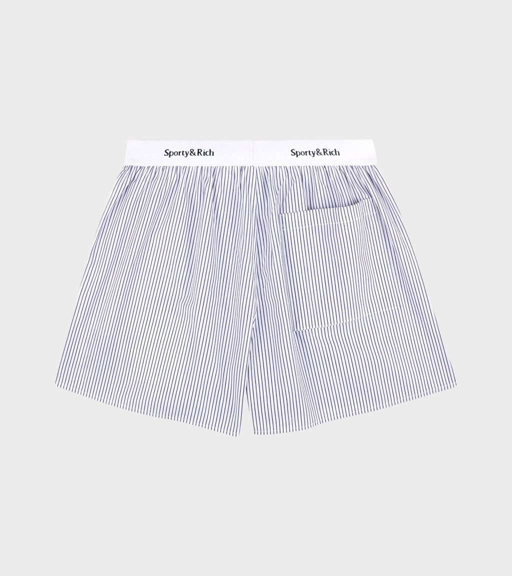 Yankees Serif Boxer Short Navy Striped