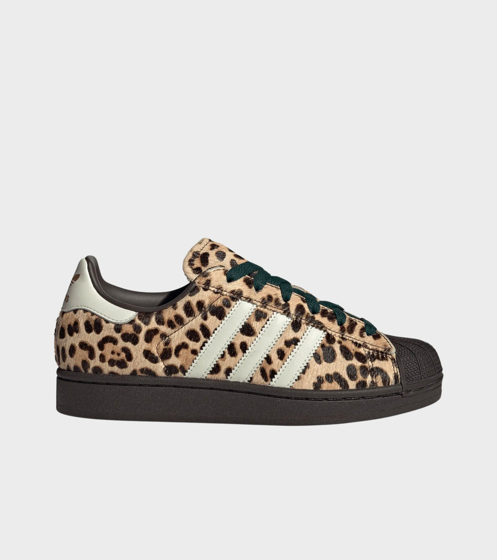 Superstar II W Dark Brown/Ivory/Gold Metallic