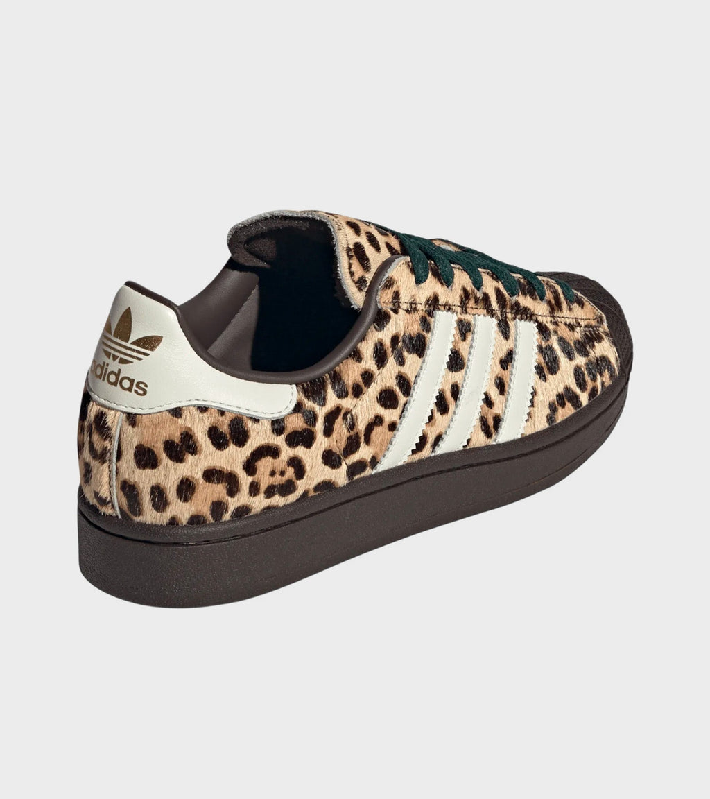 Superstar II W Dark Brown/Ivory/Gold Metallic