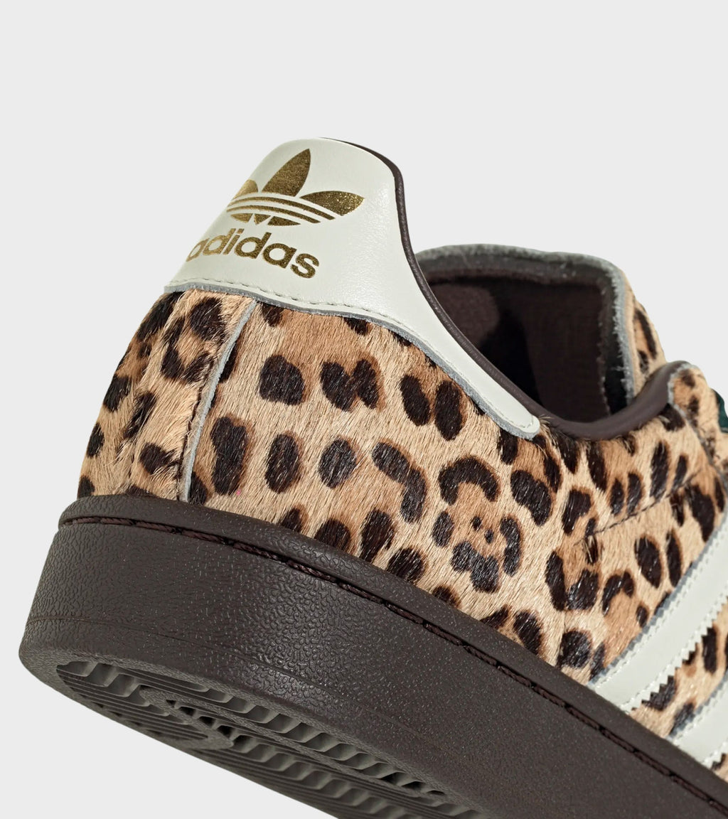 Superstar II W Dark Brown/Ivory/Gold Metallic