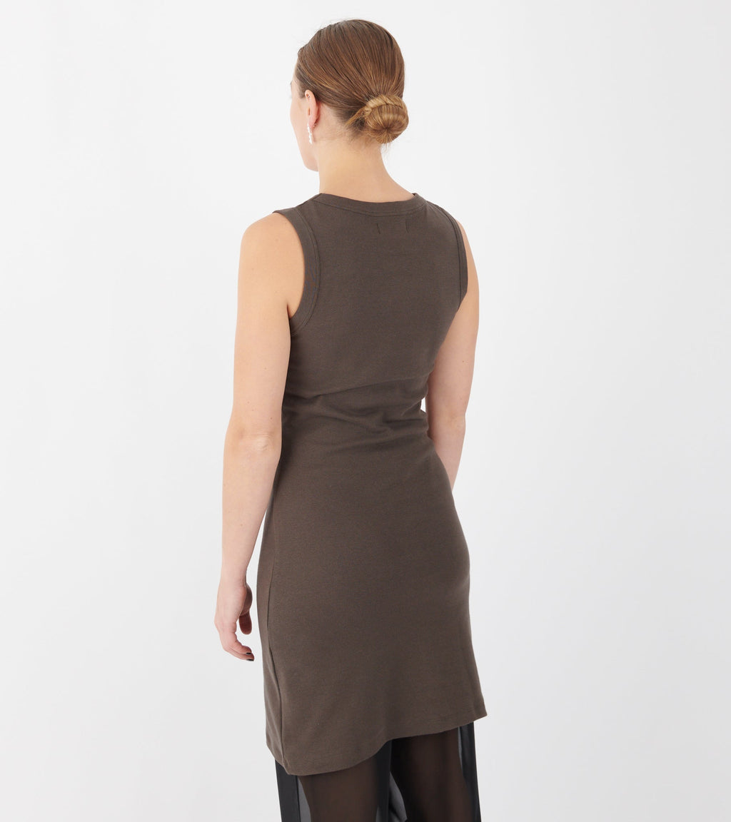 Carrie Dress Chestnut