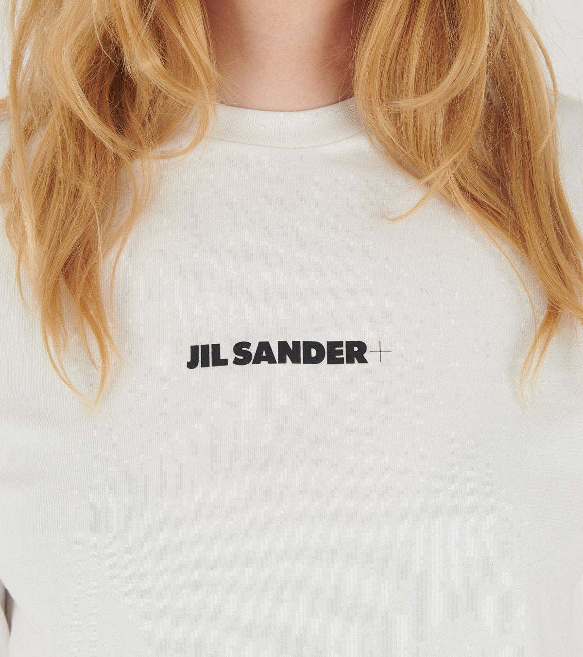 Logo L/S T-shirt Porcelain
