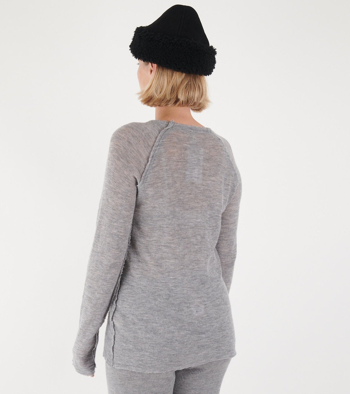 Barba Blouse Light Grey