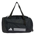 adidas Essentials 3-Stripes Duffel Bag XSmall 'Black White' IP9861
