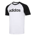 Men's adidas neo Sports Round Neck Casual Breathable Short Sleeve White T-Shirt GP4898
