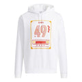 adidas neo M Ssfv1 1 Casual Sports hooded Printing Pullover White H52976