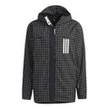adidas WND Sports Windproof Hooded Jacket Black GL8684