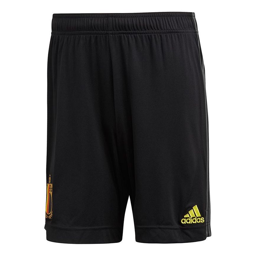 adidas RBFA H SHO European Cup Belgium National Team Home Soccer/Football Sports Shorts Black EJ8554