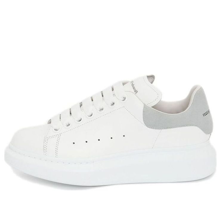 (WMNS) Alexander McQueen Oversized Sneaker 'White Dove Grey' 553770WHGP79410