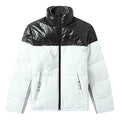 Men's adidas originals x alexander wang Crossover Translucent Ripstop Contrast Color Stitching Mint Green Down Jacket DT9504
