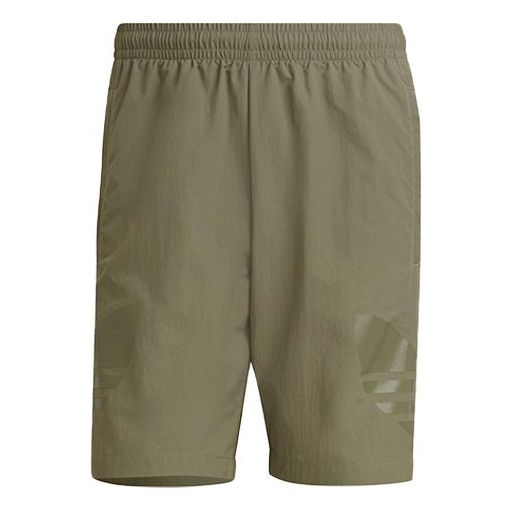 adidas originals Tricolor Short2 Printing Sports Short Pant Male Green HA2484