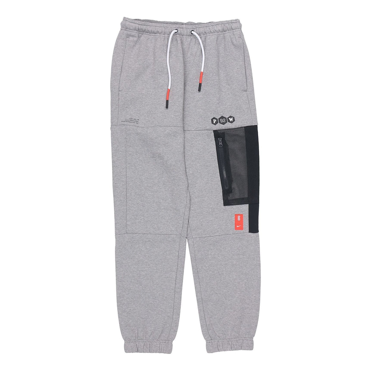 Nike Solid Color Casual Fleece Lined Sports Long Pants Gray CK6664-091