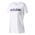 (WMNS) adidas Foil Graphic T-Shirt Asia Sizing 'White Black' EI4575