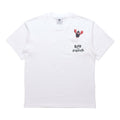 adidas originals Artist Tee Ss Dragon Pattern Pocket Short Sleeve White HA4688