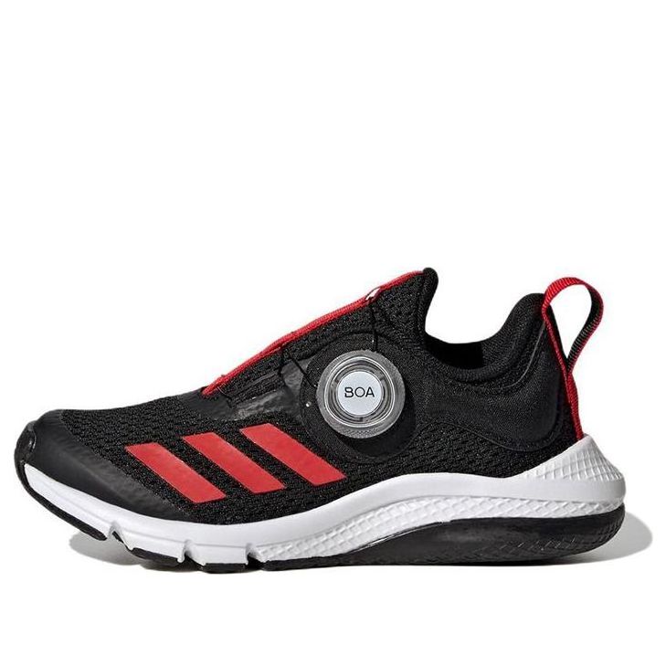 (GS) adidas ActiveFlex Boa K 'Black Vivid Red' GY6578