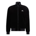 adidas M Corduroy Jkt Solid Color Logo Stand Collar Sports Jacket Black HD0360