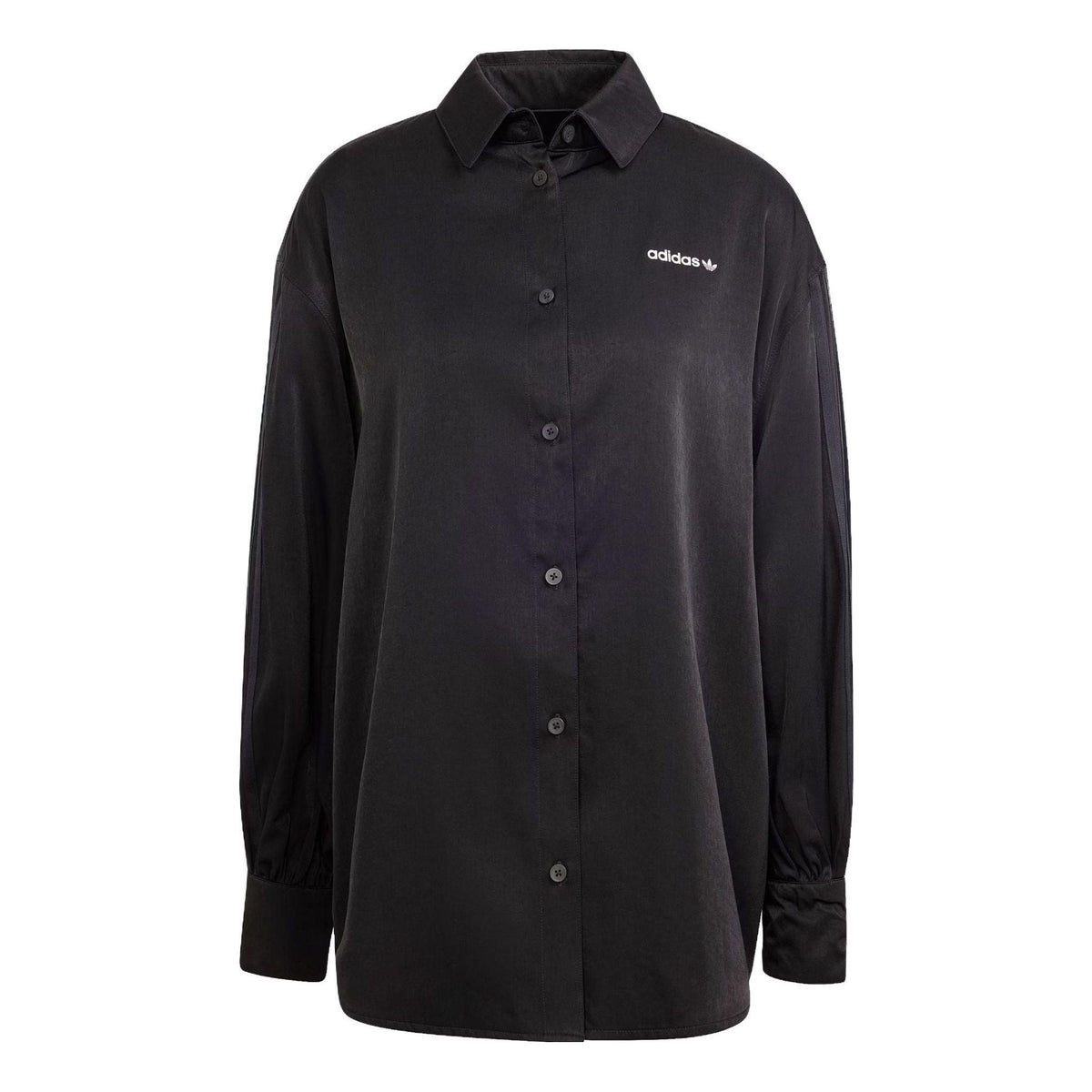 (WMNS) adidas 3-Stripes OS Shirt 'Black' IR9789
