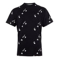 Off-White Logo Printing Short Sleeve Loose Fit Black OMAA038R21JER0101001