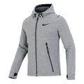 Nike Pro Therma-FIT Full-length zipper Cardigan Knit Training Hooded Jacket Gray DD1879-068