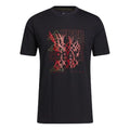adidas Cny Inline Tee Printing Basketball Sports Short Sleeve Black GN5376
