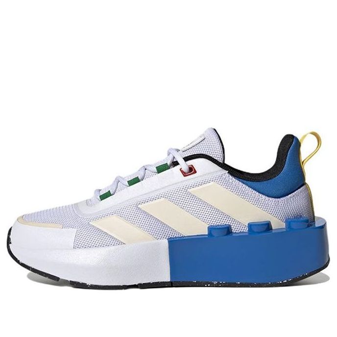 (GS) adidas Tech Runner x LEGO 'White Shock Blue' HP5883