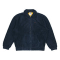 adidas originals Embroidered Logo lapel lamb's wool Sports Jacket Navy Blue GD3532