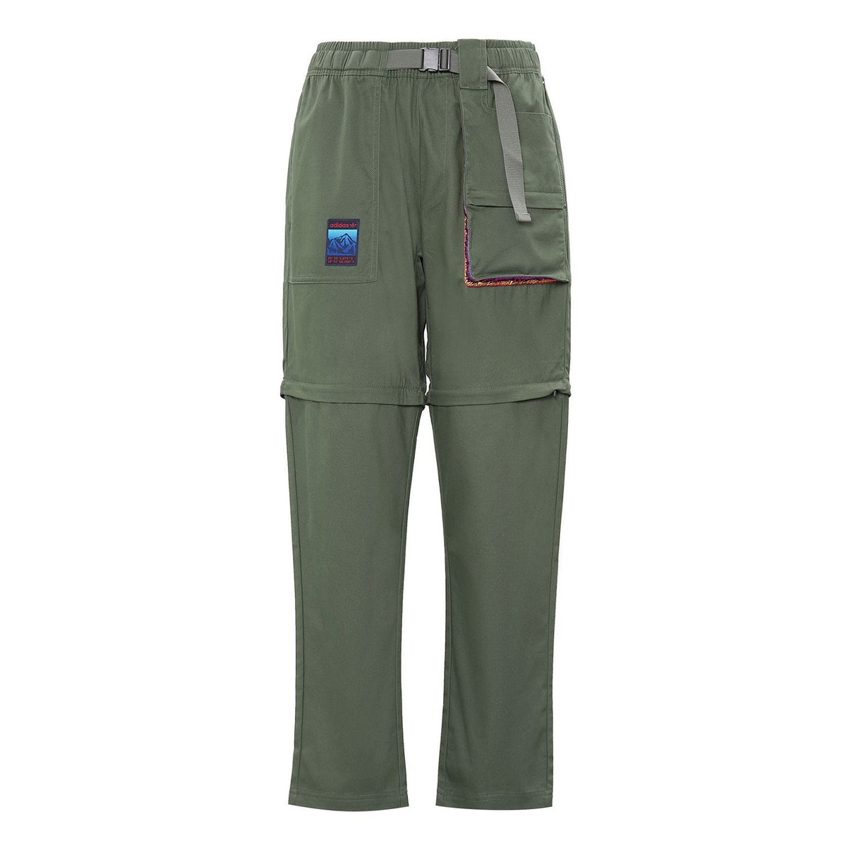 adidas originals Adv Cargo Pnt Outdoor Pocket Sports Pants Basic Green GV0933