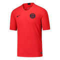 Men's Nike Paris Saint-Germain 19-20 Season Greater Paris Tournament Training Short Sleeve Red T-Shirt AO5147-660
