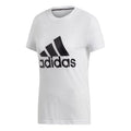 (WMNS) adidas Logo Alphabet Printing Sports Short Sleeve White DZ0013