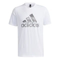 adidas Logo Printing Sports Round Neck Short Sleeve White GP0973