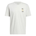 Men's adidas Don 3 King Tee Back Basketball Tactical Board Printing Sports Breathable Short Sleeve Light Grey T-Shirt HI1491