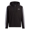 adidas neo M Ce 3s Wb Classic Stripe Windproof waterproof Sports Hooded Jacket Black GP4909