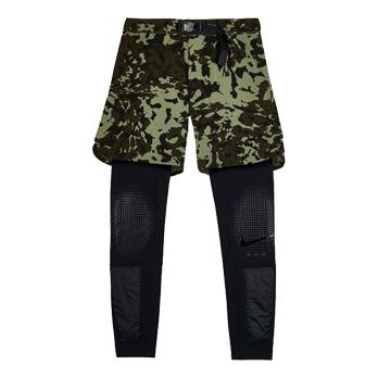 Nike Lab MMW 2 In 1 Pants 'Camo Black' AR5615-010