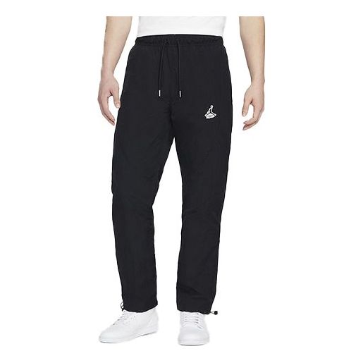 Men's Nike Solid Color Bundle Feet Sports Pants/Trousers/Joggers Black DH9042-010
