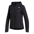 (WMNS) adidas Own The Run Hooded Jacket Black FM6928
