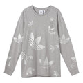 adidas Exclusive Trefoil Pullover 'Grey White' FS7326
