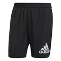 adidas Logo Printing Sports Running Shorts Black H59883